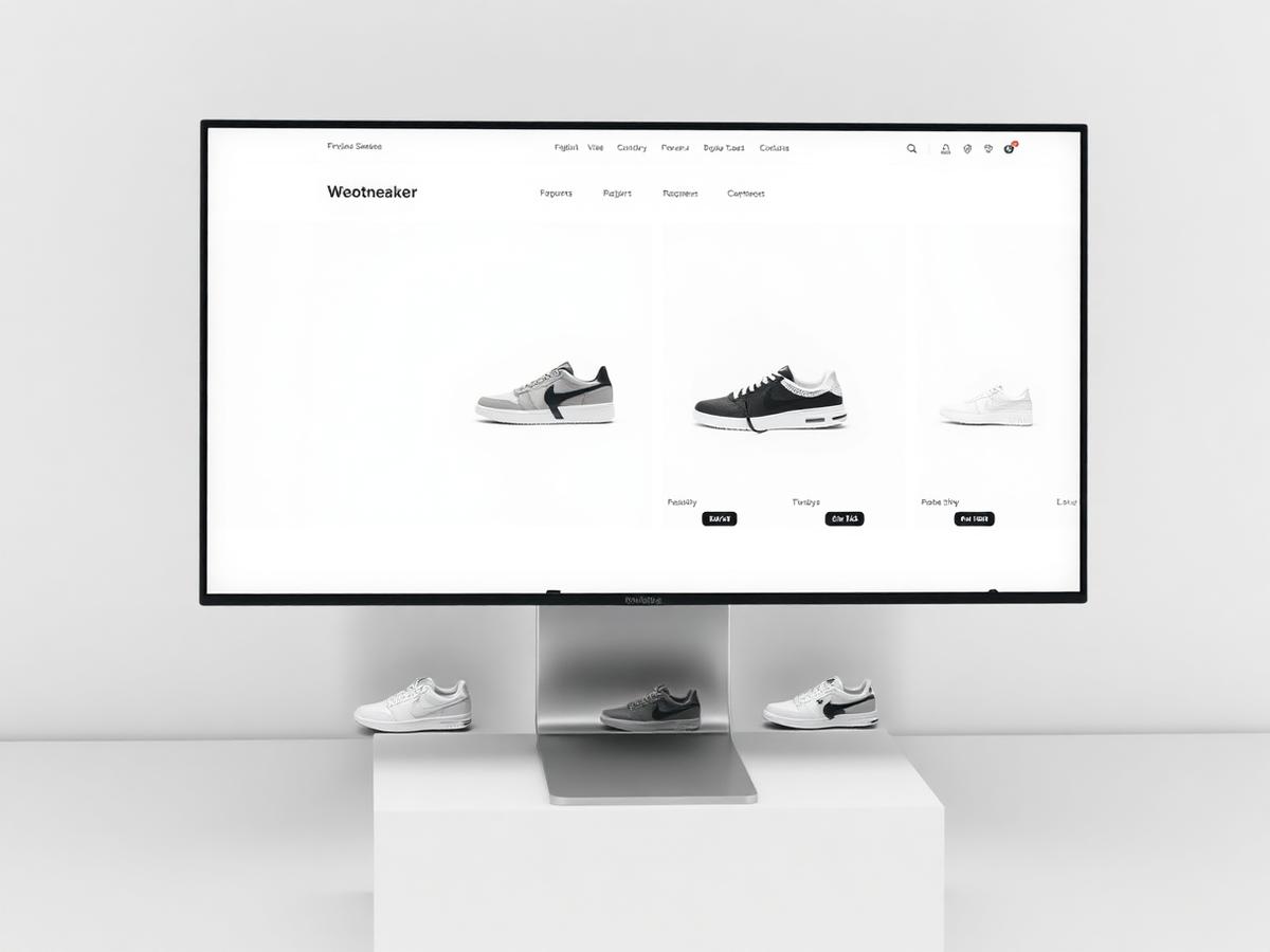 Conceito de website para Retalho — Kinto Store